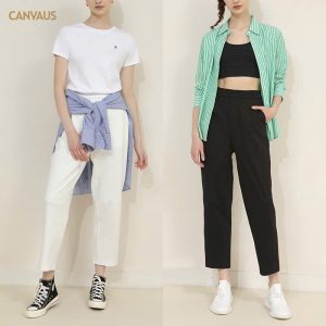 QUẦN BAGGY NỮ HÃNG CANVAUS