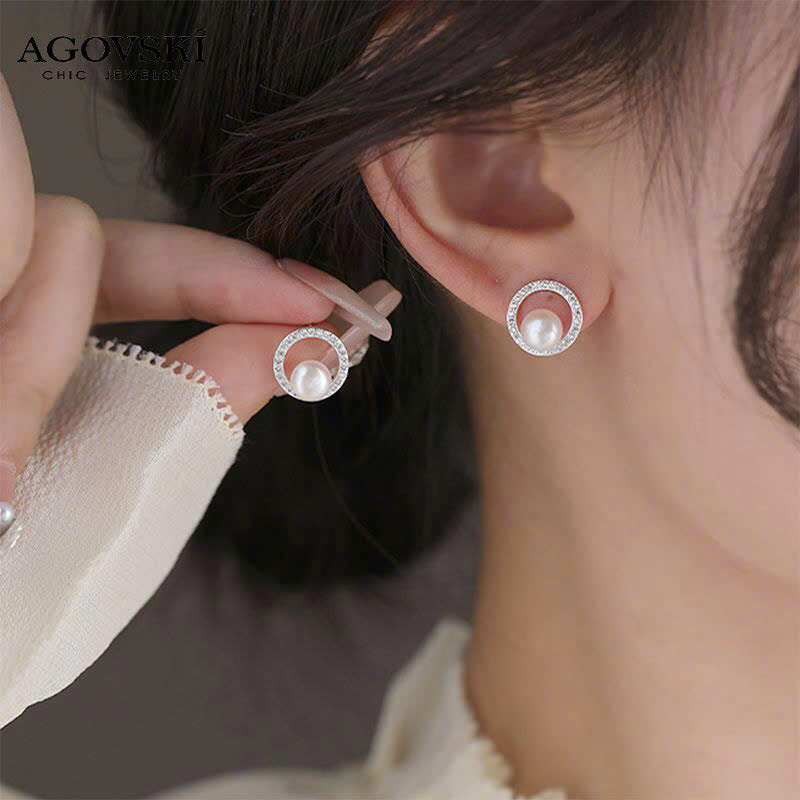 ✨SET Bông tai ngọc trai Agovski