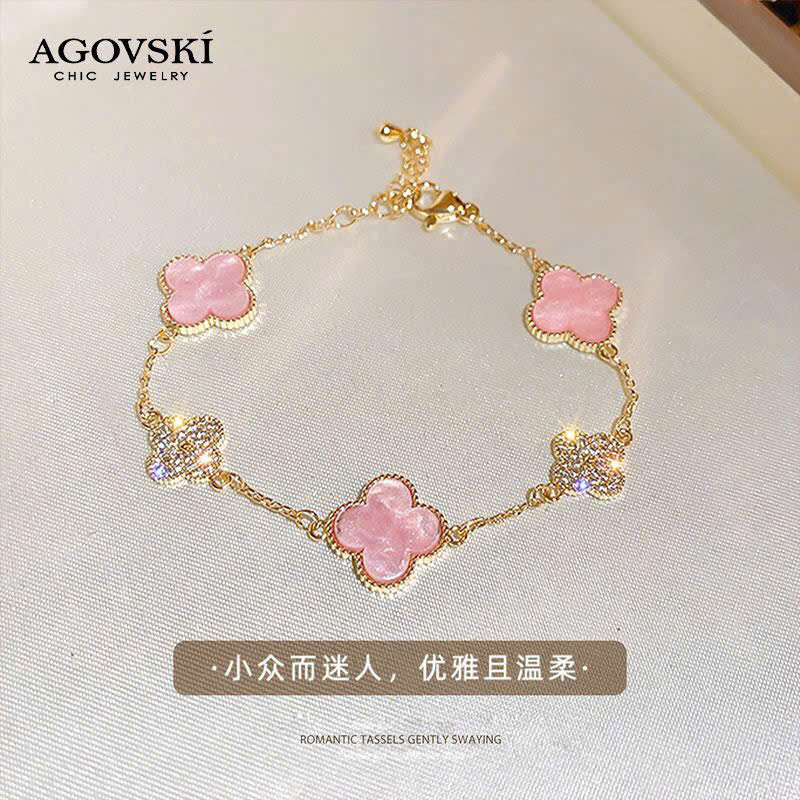 VÒNG TAY CỎ 4 LÁ AGOVSKI