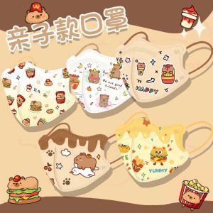 SET 50c KHẨU TRANG CAPYBARA CHO BÉ