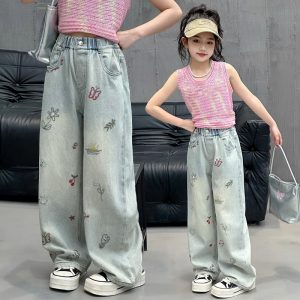 QUẦN JEAN THÊU BG SIZE ĐẠI