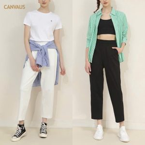 QUẦN BAGGY NỮ HÃNG CANVAUS