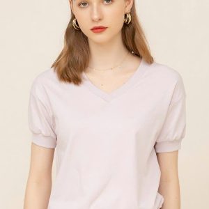 ÁO PHÔNG CANVAUS CỔ TIM
