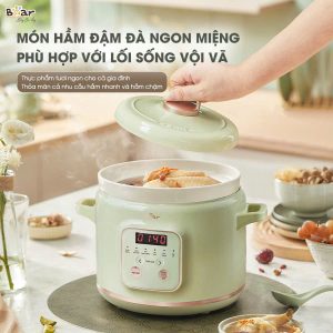 NỒI NẤU CHẬM TRỰC TIẾP BEAR 2L