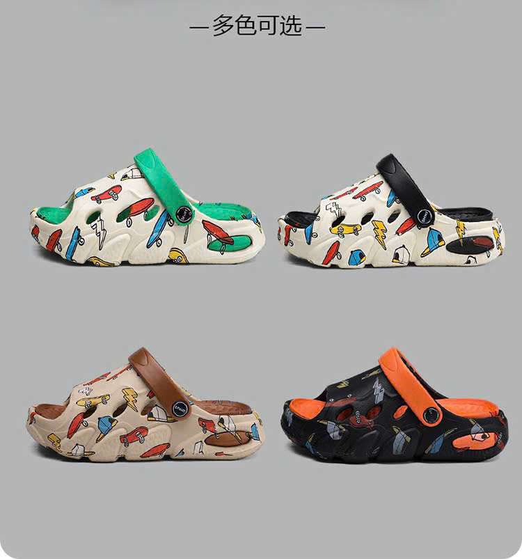 DÉP SANDAL HỌA TIẾT CHO BÉ