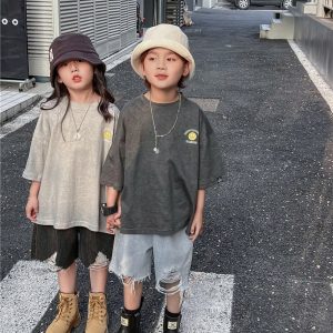 ÁO PHÔNG MẶT CƯỜI CHO BÉ