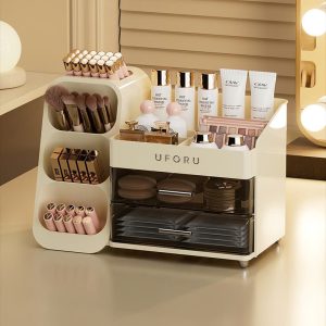 HỘP ĐỰNG MỸ PHẨM ĐỂ BÀN UFORU