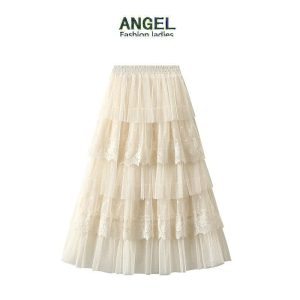 CHÂN VÁY REN TẦNG ANGLE