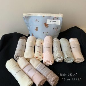 SET 10 QUẦN CHIP TÔNG MÀU PASTEL