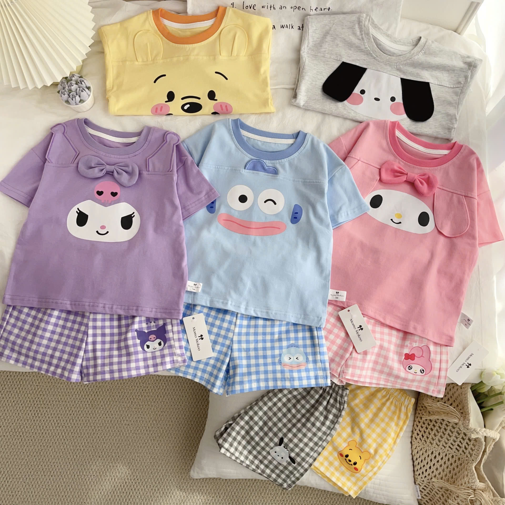 BỘ MẶC NHÀ HÌNH THÚ CHO BÉ