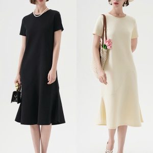 ĐẦM DÁNG DÀI KIỂU PHÁP - CANVAUS