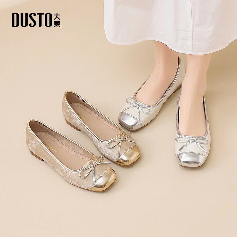 GIÀY BÚP BÊ ĐẾ BỆT DUSTO