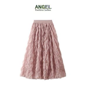 CHÂN VÁY VOAN XOĂN DÁNG DÀI ANGEL