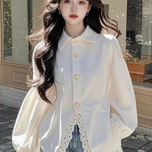 SƠ MI PHỐI REN QCCC