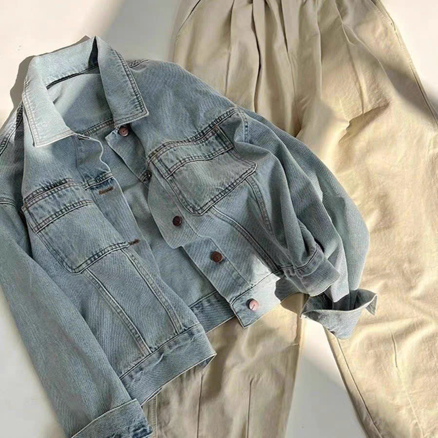 ÁO KHOÁC JEANS NỮ
