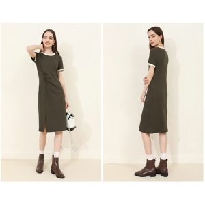 VÁY XẺ TÀ CANVAUS