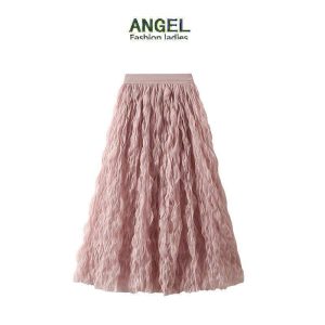 CHÂN VÁY VOAN XOĂN DÁNG DÀI ANGEL