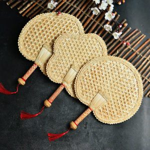 QUẠT DỆT RƠM THỦ CÔNG