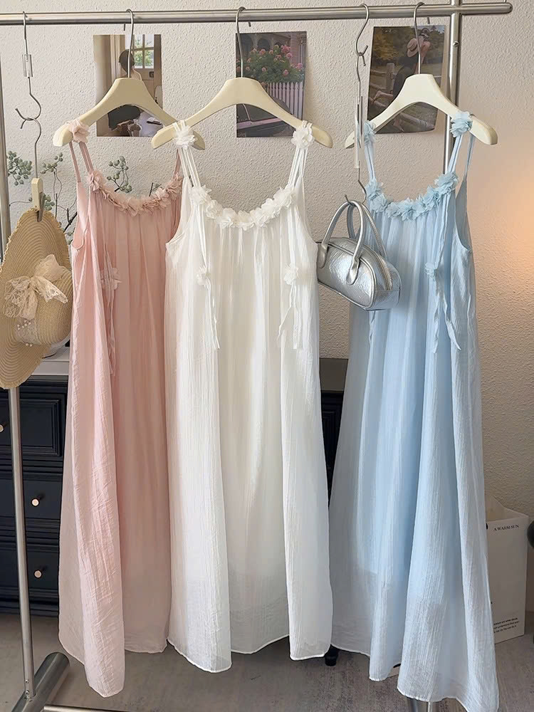 VÁY 2 DÂY ĐI BIỂN CHO NỮ NHÀ ANNA