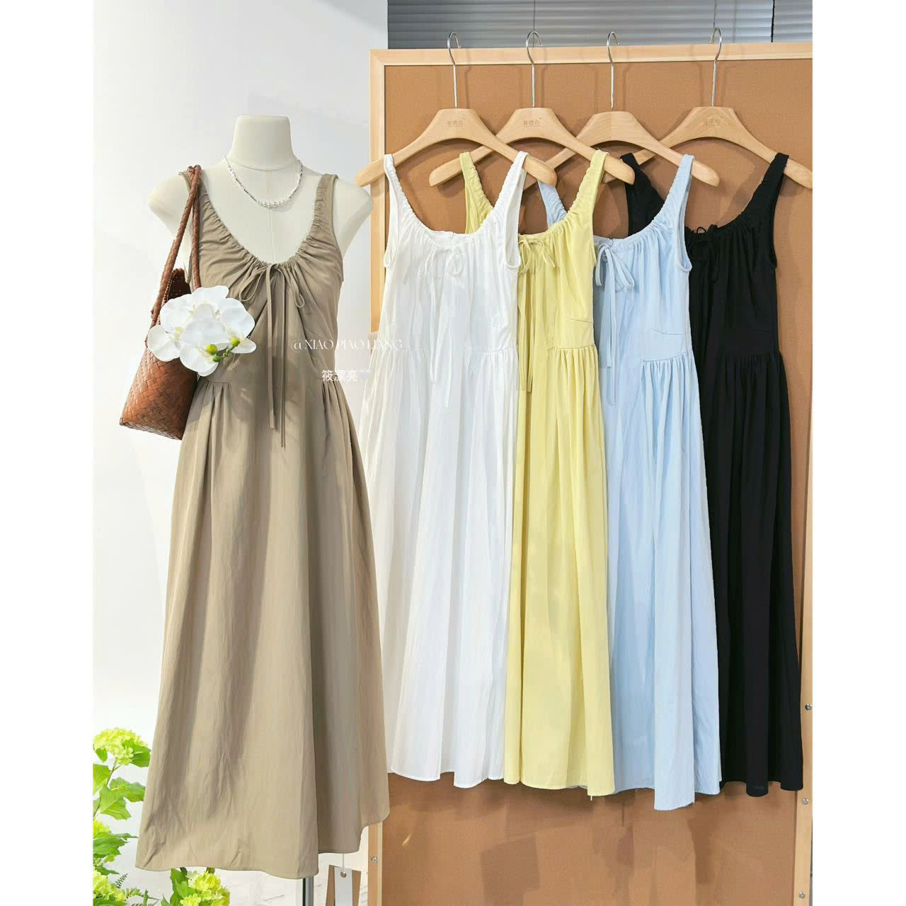 VÁY MAXI 2 DÂY ĐI BIỂN