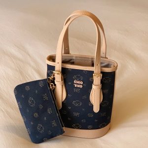 TÚI  DENIM CHIO2ND KÈM VÍ NHỎ