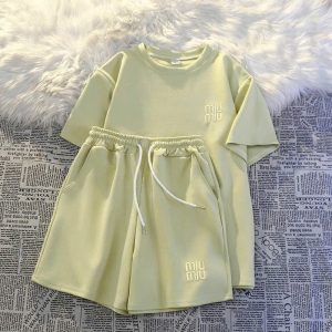BỘ THUN CỘC TAY NỮ MIU MIU