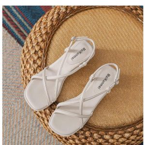 SANDAL CAO GÓT QUAI MẢNH CHO NỮ