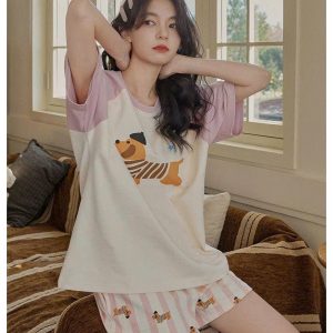 SET BỘ CỘC TAY QUẦN KẺ NỮ