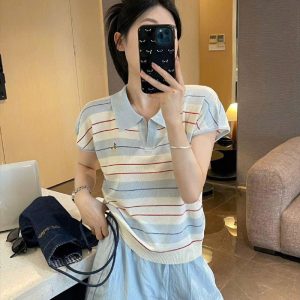 ÁO POLO DỆT KIM NỮ