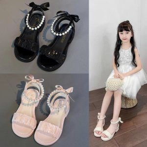 SANDAL QUAI NHÚN NƠ SAU