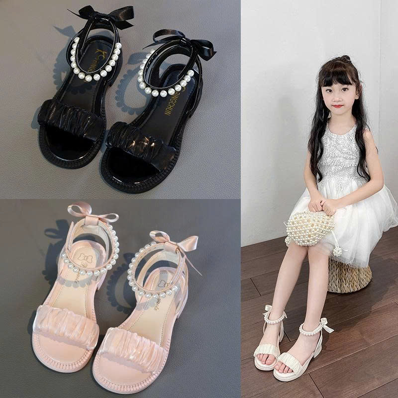 SANDAL QUAI NHÚN NƠ SAU
