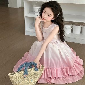 VÁY PHA MÀU BÉ GÁI SZ LỚN