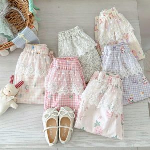 QUẦN MẶC HÈ CHỐNG MUỖI MIX VIỀN REN