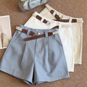 QUẦN SHORT KAKI KÈM BELT