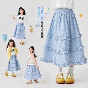 CHÂN VÁY VIỀN BÈO BG