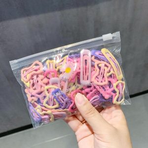 SET KẸP TONE HỒNG TÍM