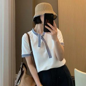 ÁO PHÔNG VIỀN KẺ INBLUE
