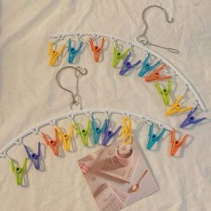 SET 2 MÓC KẸP QUẦN ÁO CẦU VỒNG
