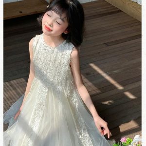 VÁY SÁT NÁCH PHỐI VOAN BÉ GÁI