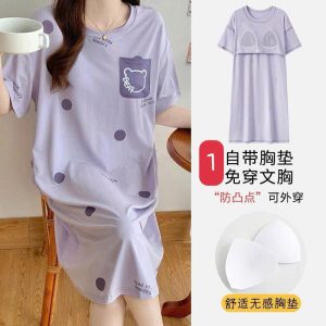 VÁY NGỦ KÈM ĐỆM NGỰC NỮ