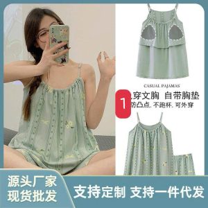 BỘ NGỦ 2 DÂY KÈM ĐỆM NGỰC CHO NỮ