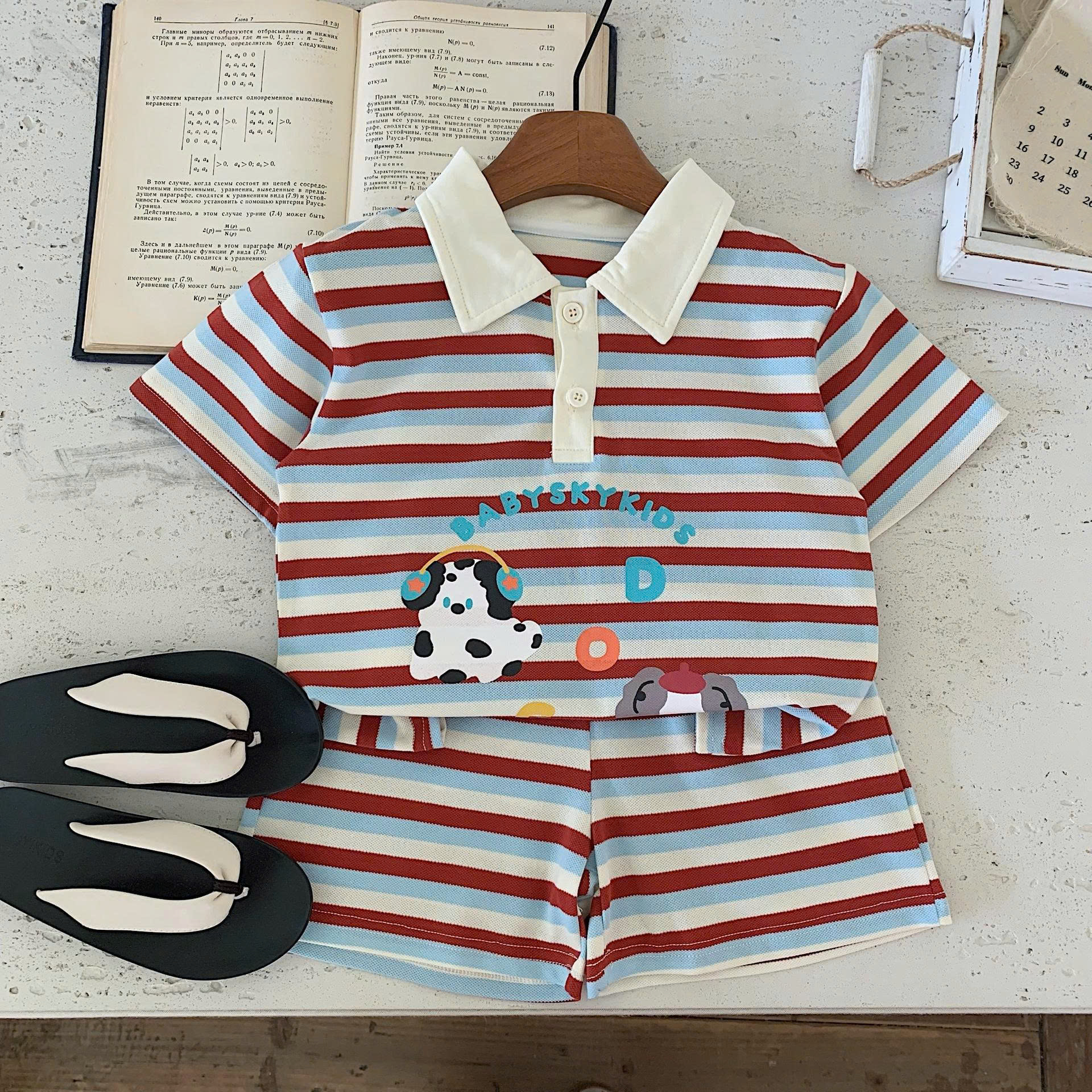 SET BỘ POLO KẺ CỘC TAY BT