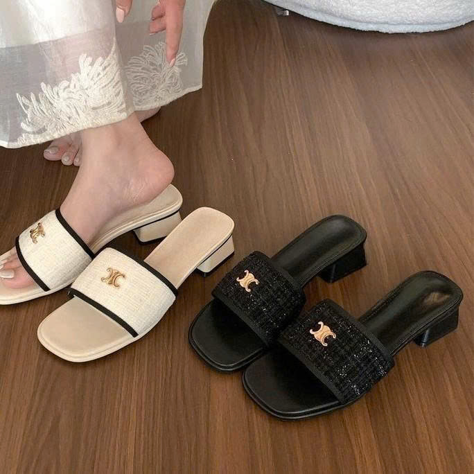 DÉP CAO GÓT MŨI VUÔNG NỮ