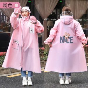 ÁO MƯA THỜI TRANG GẤU NICE