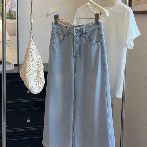 QUẦN JEAN LƯNG REN TENCEL ANNA