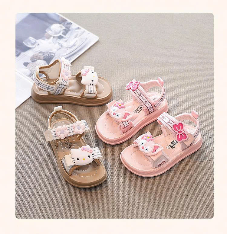 SANDAL HELLO KITTY BÉ GÁI