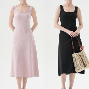 VÁY 2 DÂY CANVAUS CAO CẤP NEW SIÊU ĐẸP