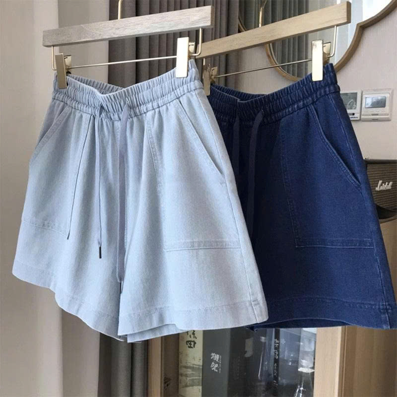 QUẦN SHORT JEAN CẠP CHUN