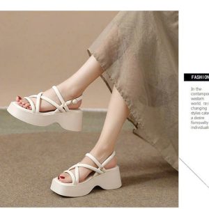 SANDAL QUAI MẢNH CAO CẤP ĐỘN ĐẾ