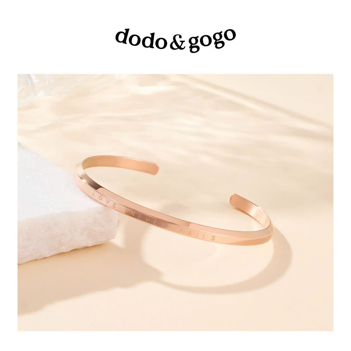 Vòng tay vàng hồng nhà Dodo gogo